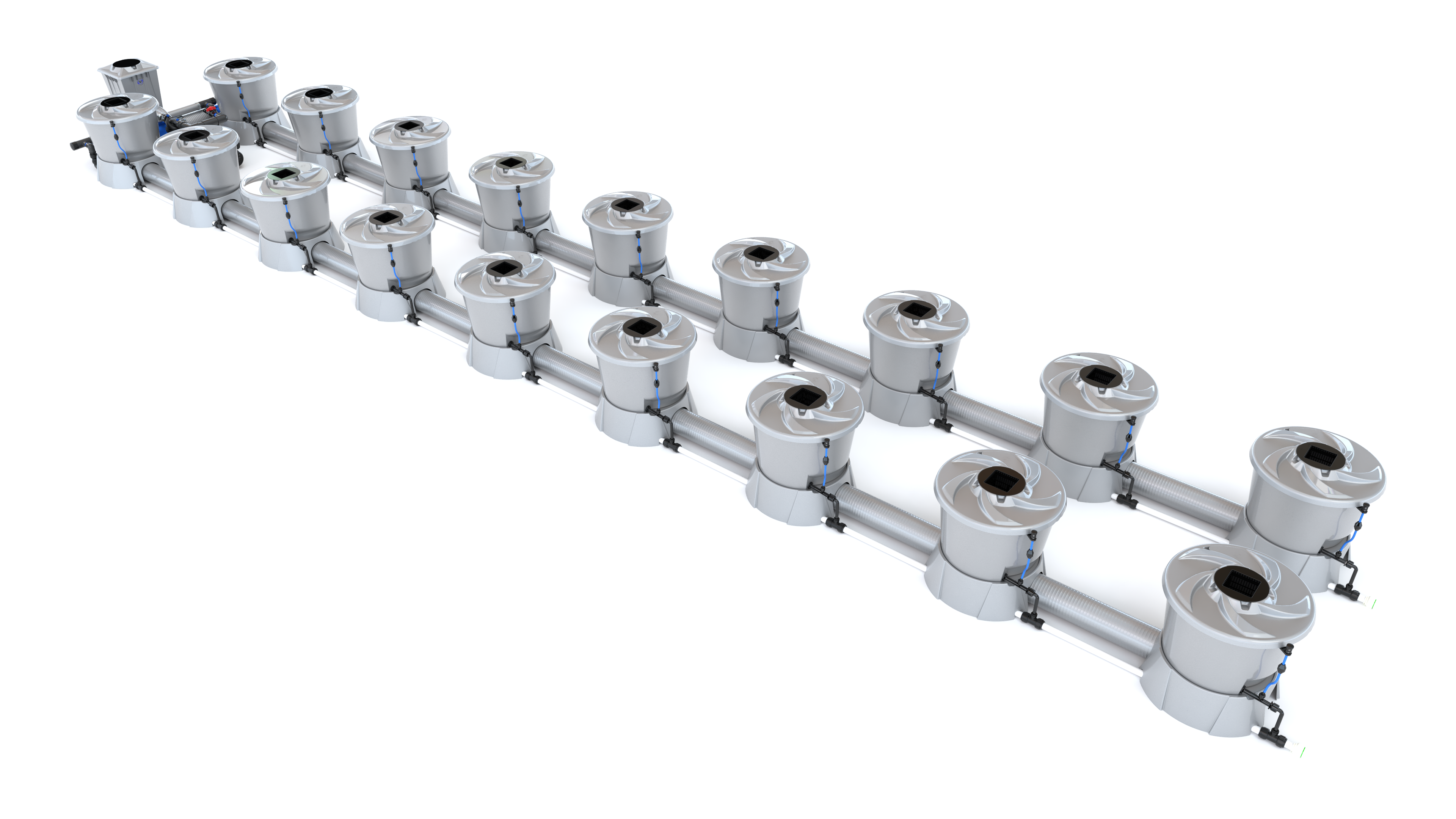 ALIEN V-SYSTEM 18 Pot 2 Row Kit