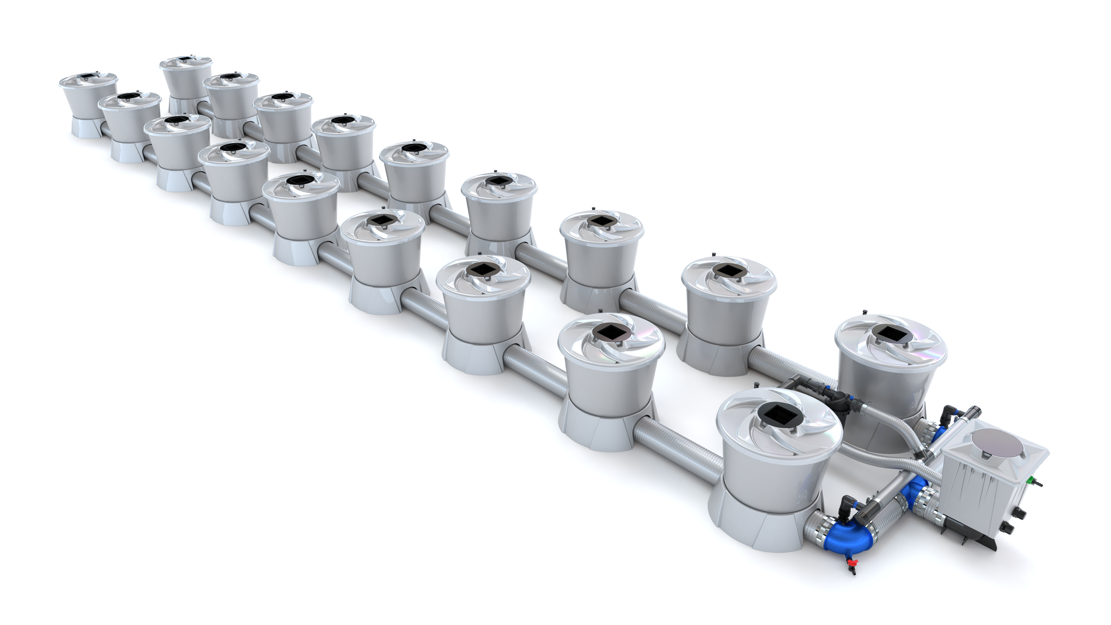 ALIEN V-SYSTEM 18 Pot 2 Row Kit
