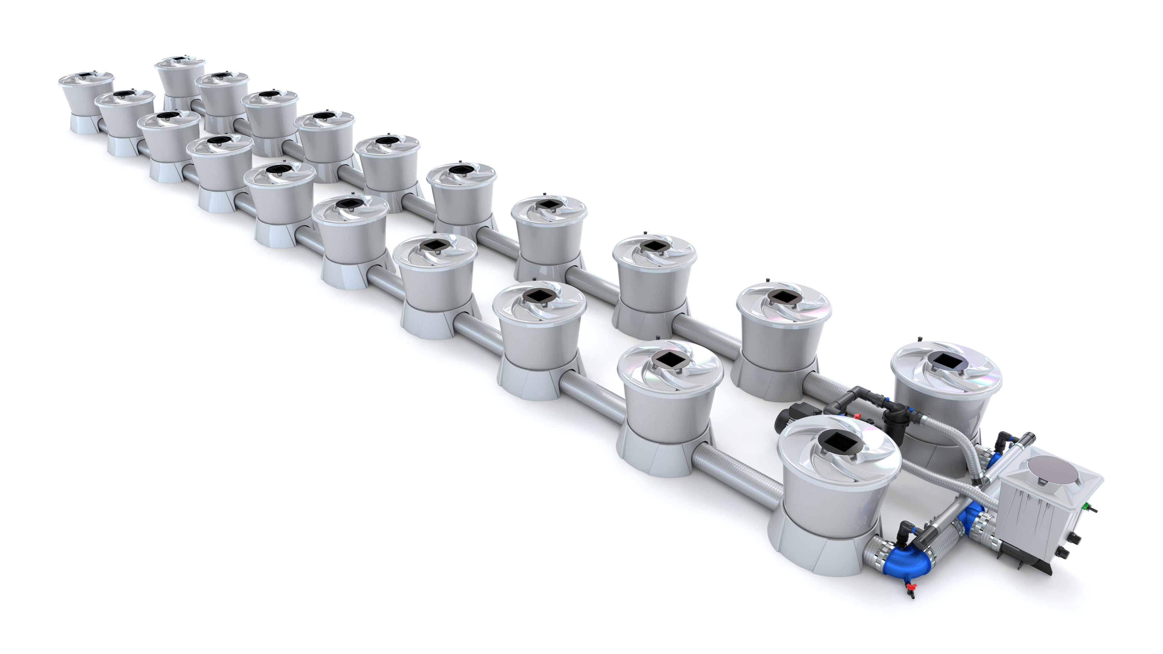 ALIEN V-SYSTEM 20 Pot 2 Row Kit