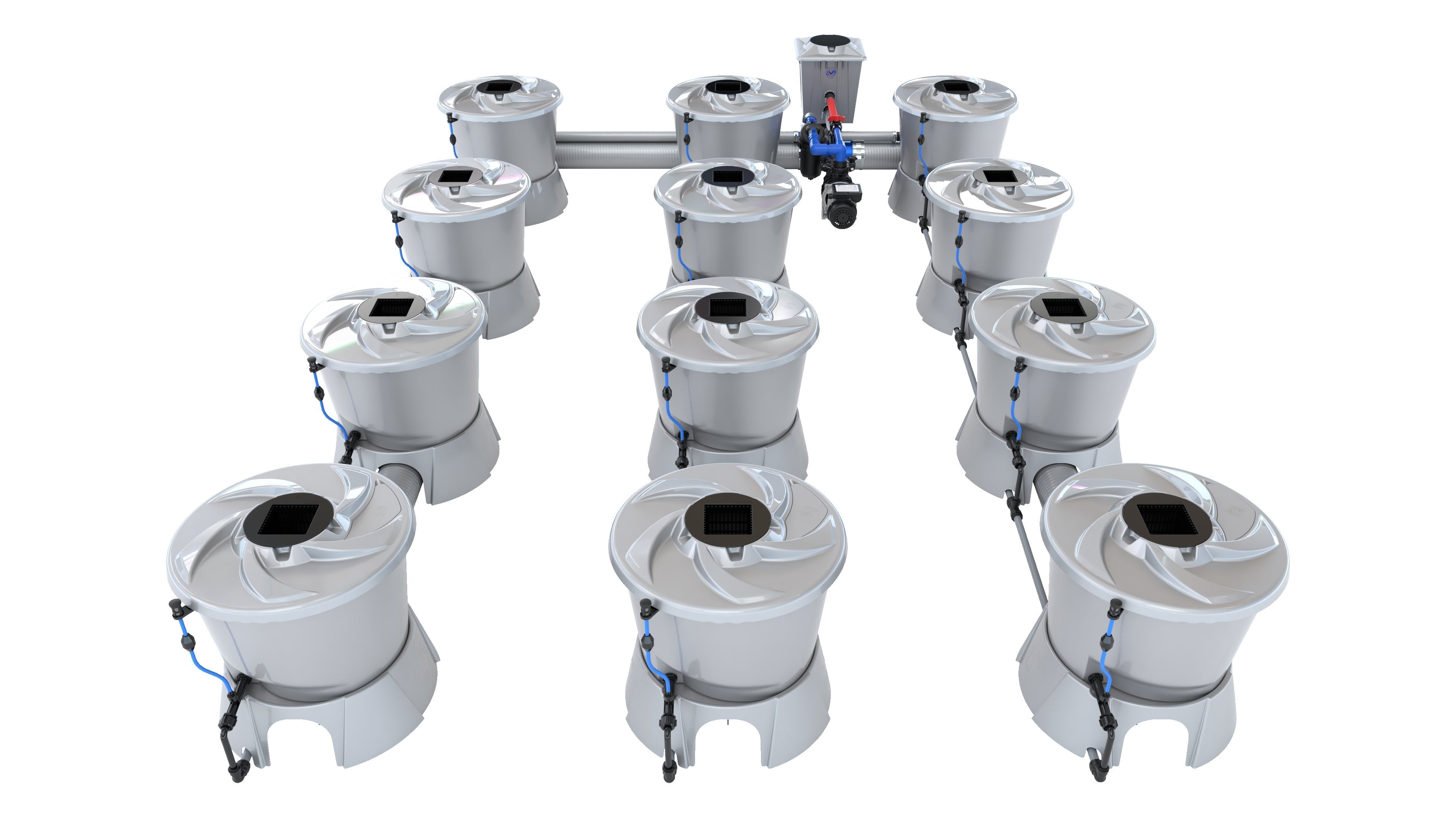 ALIEN V-SYSTEM 12 Pot 3 Row Kit