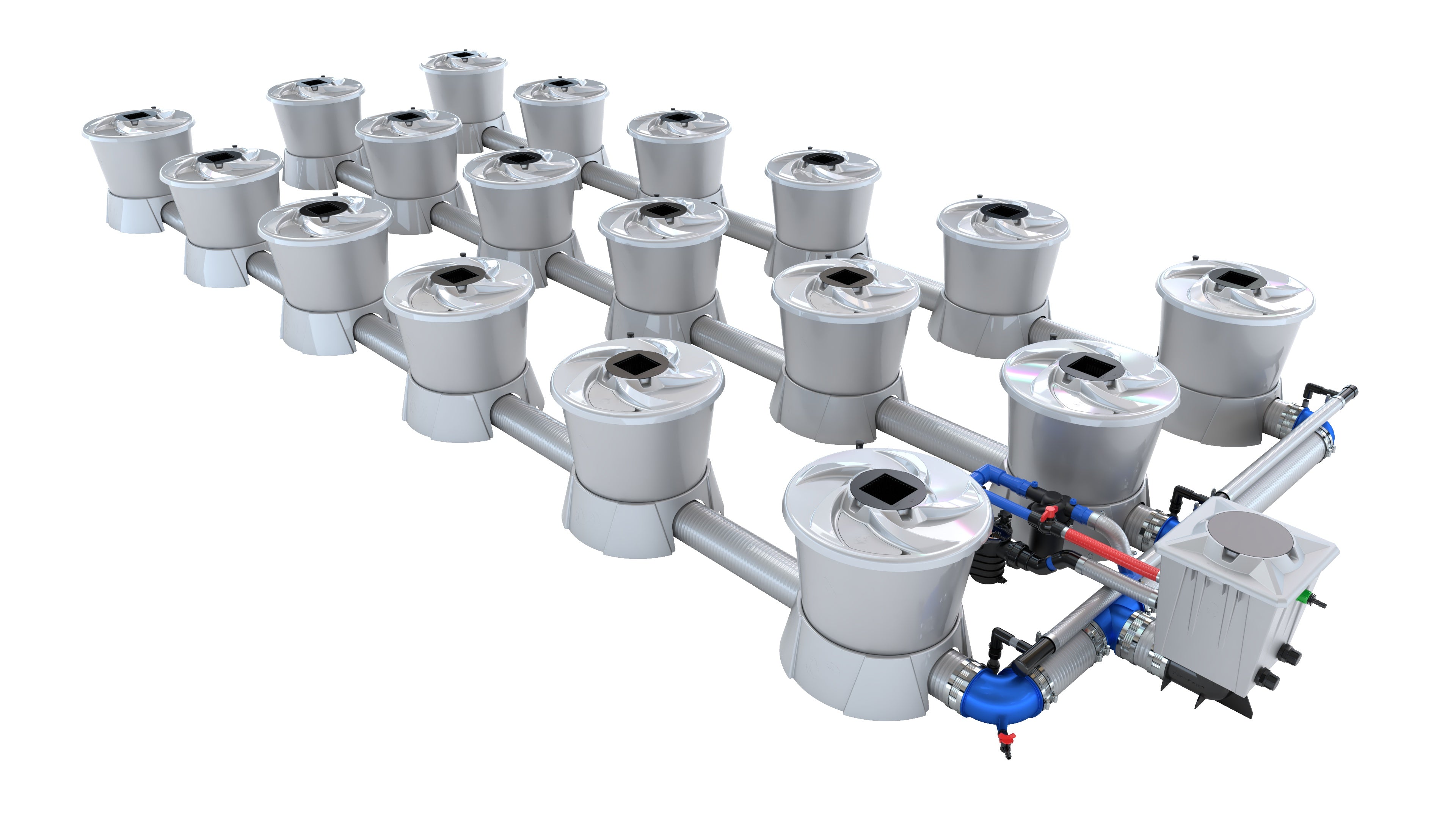 ALIEN V-SYSTEM 18 Pot 3 Row Kit