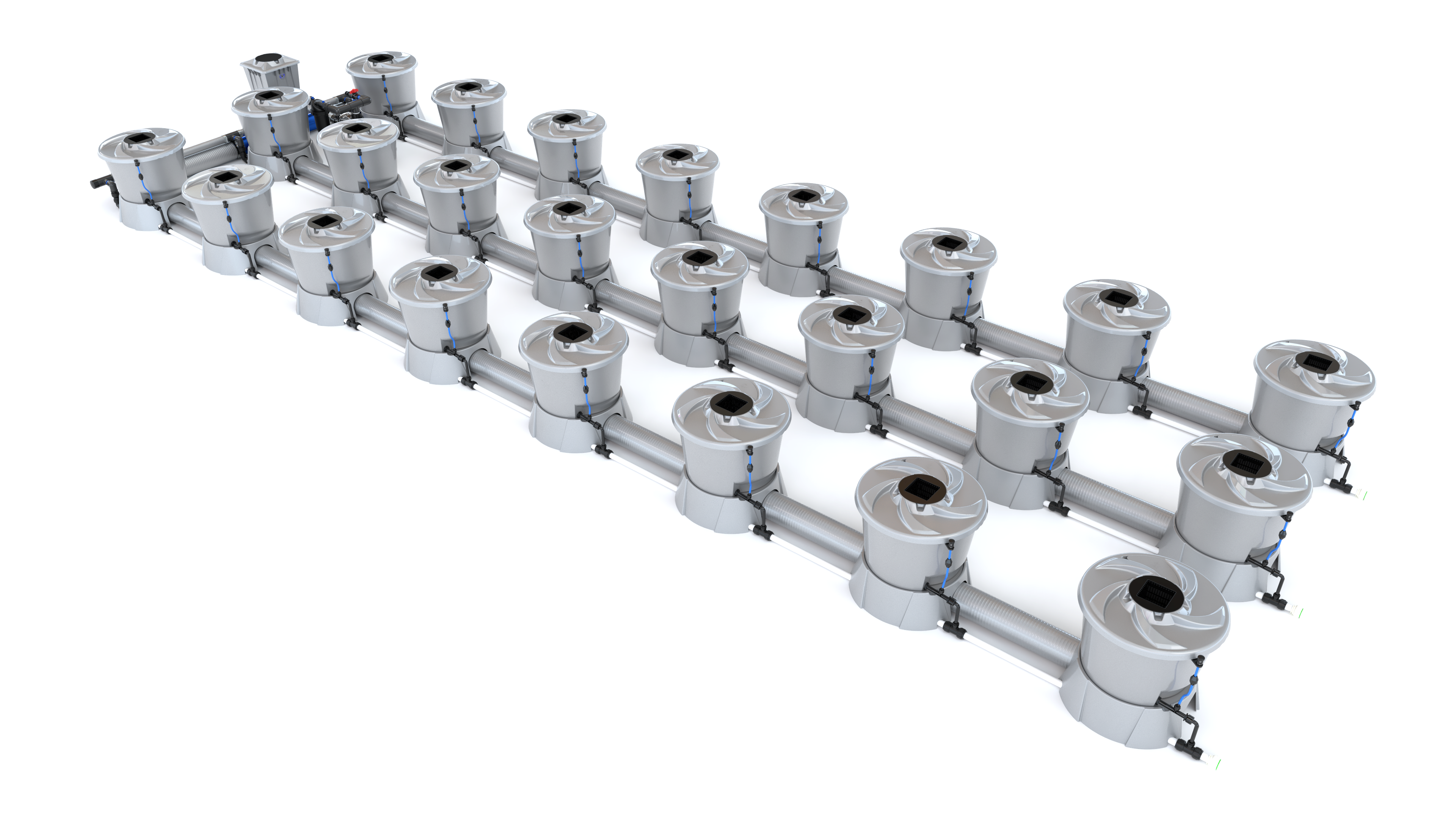 ALIEN V-SYSTEM 24 Pot 3 Row Kit