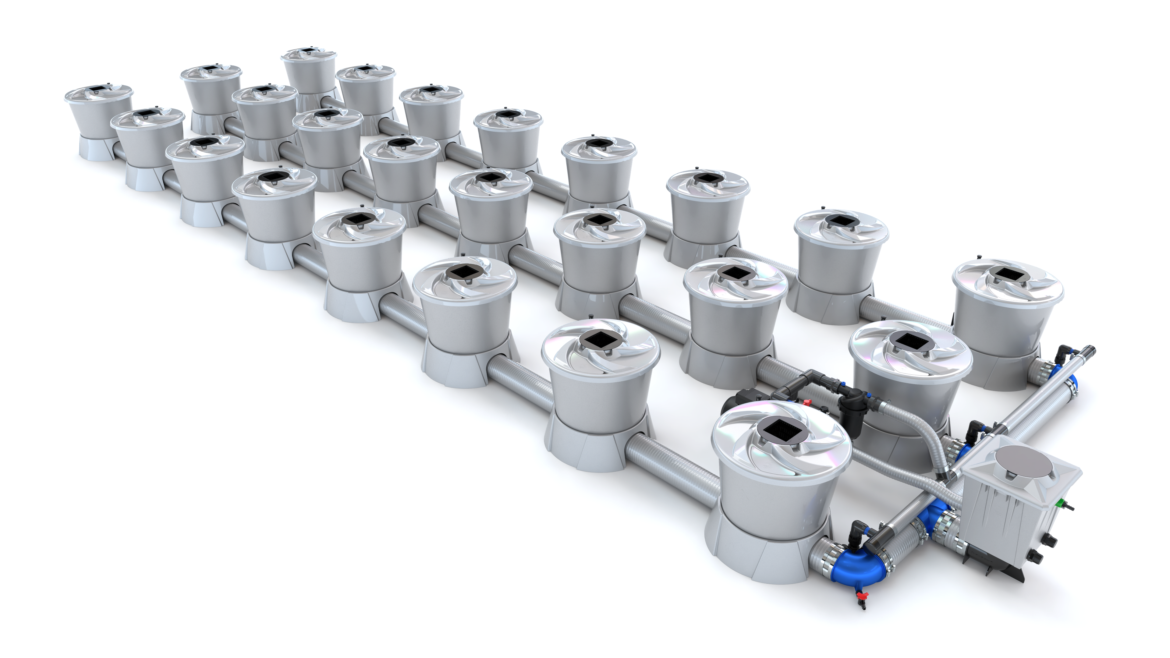 ALIEN V-SYSTEM 24 Pot 3 Row Kit