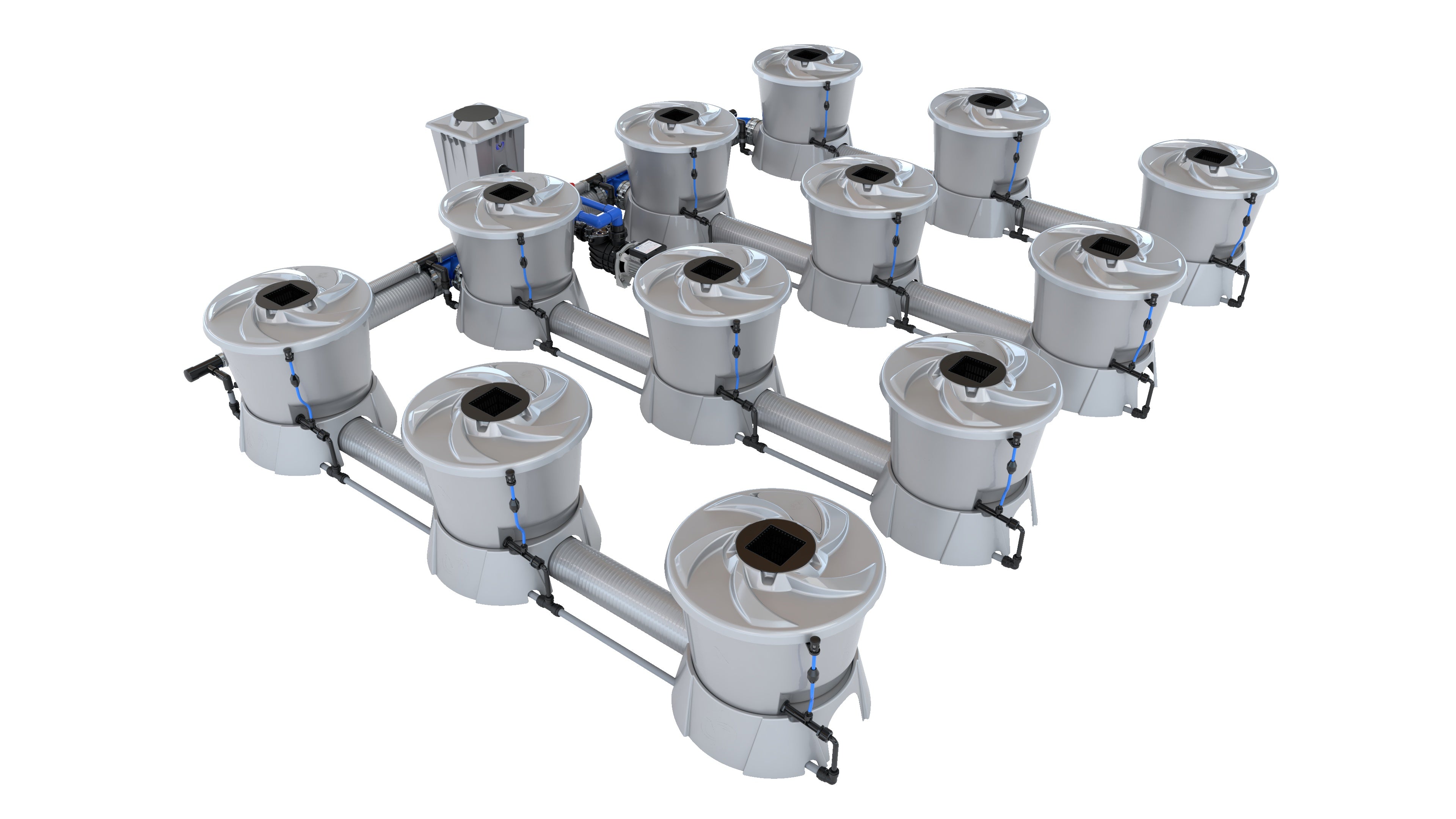 ALIEN V-SYSTEM 12 Pot 4 Row Kit