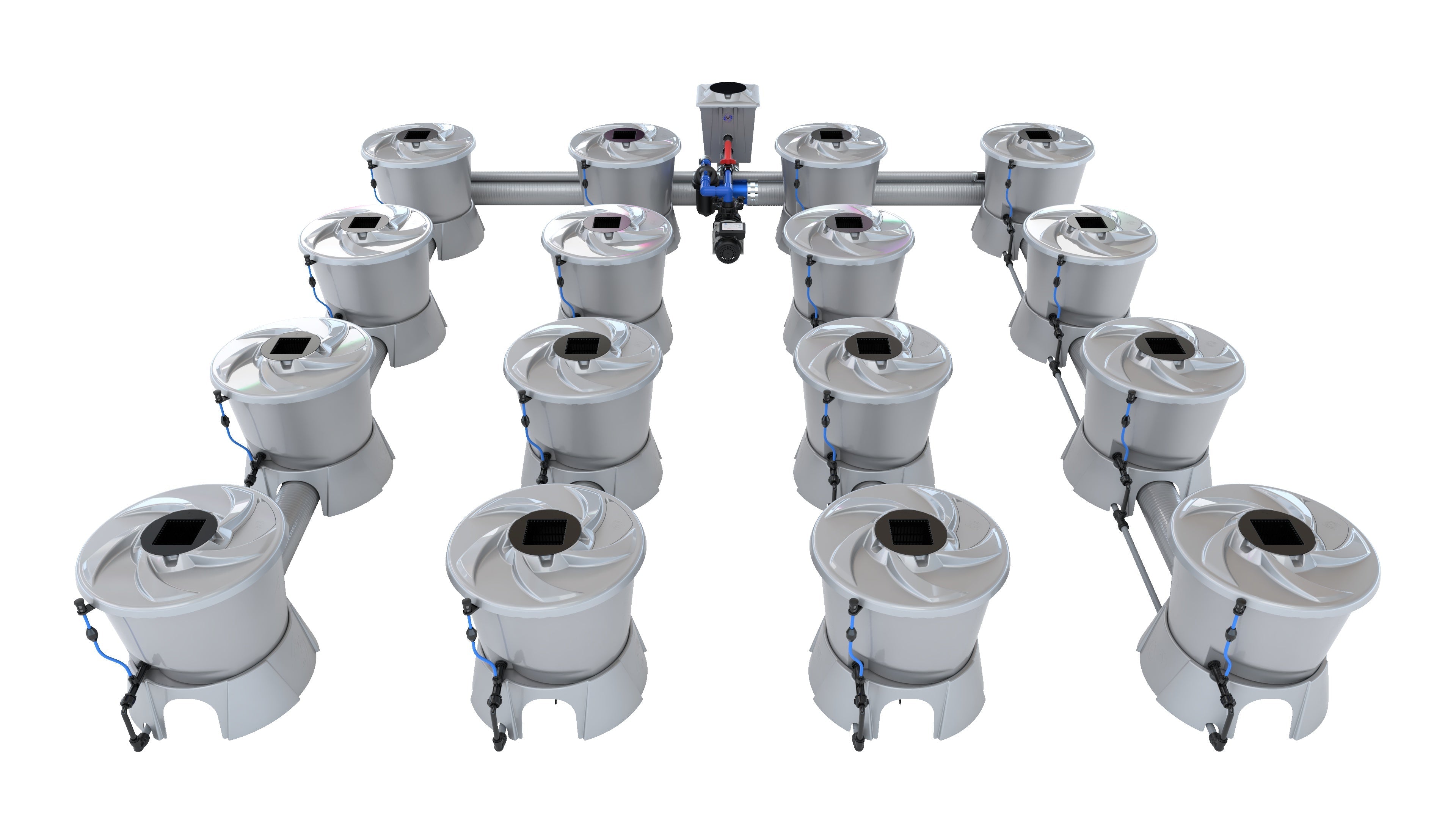 ALIEN V-SYSTEM 16 Pot 4 Row Kit