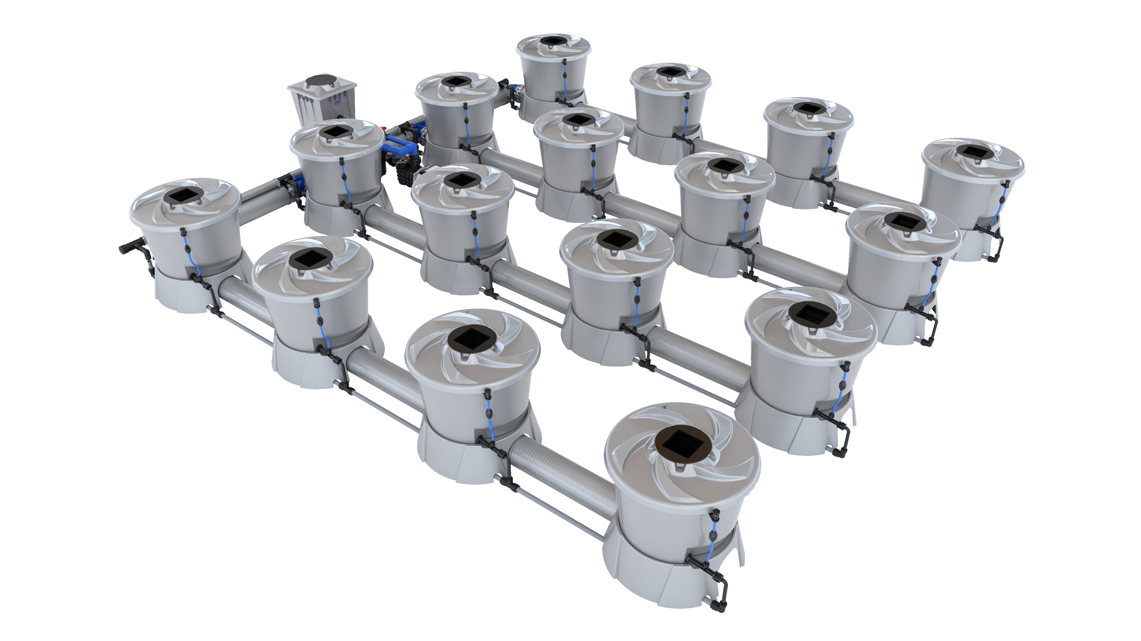 ALIEN V-SYSTEM 16 Pot 4 Row Kit
