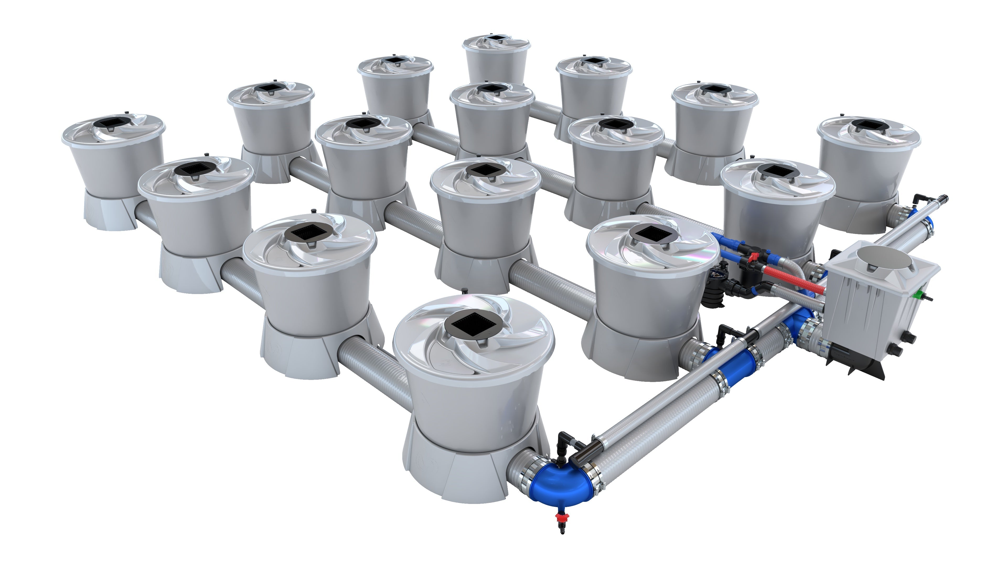 ALIEN V-SYSTEM 16 Pot 4 Row Kit