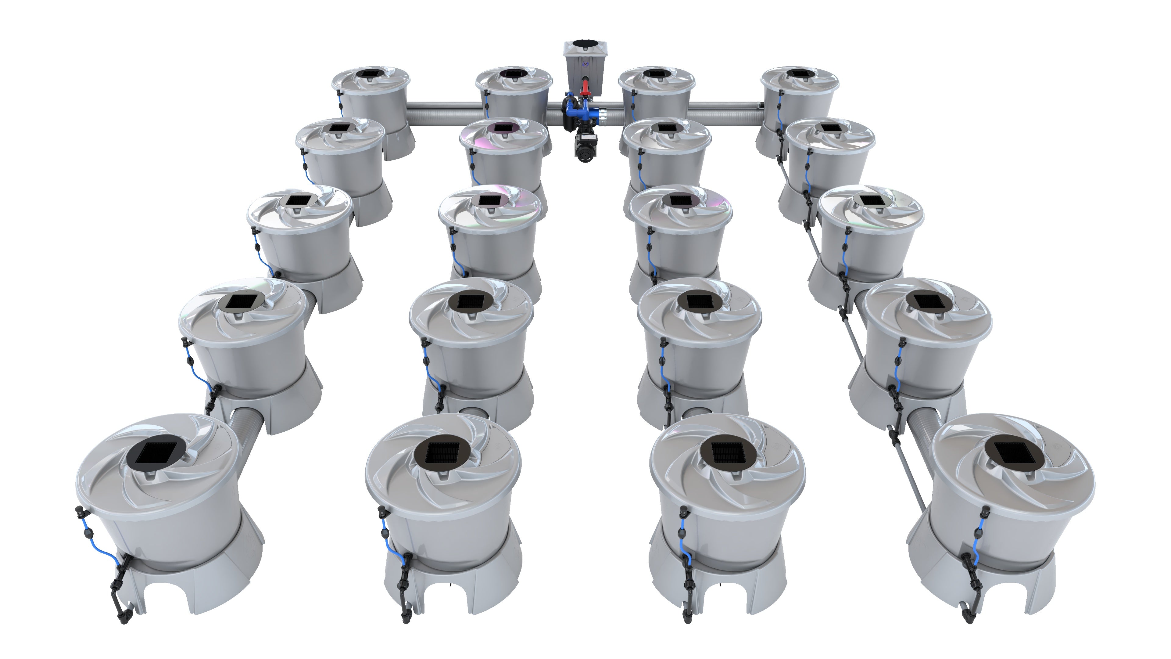 ALIEN V-SYSTEM 20 Pot 4 Row Kit