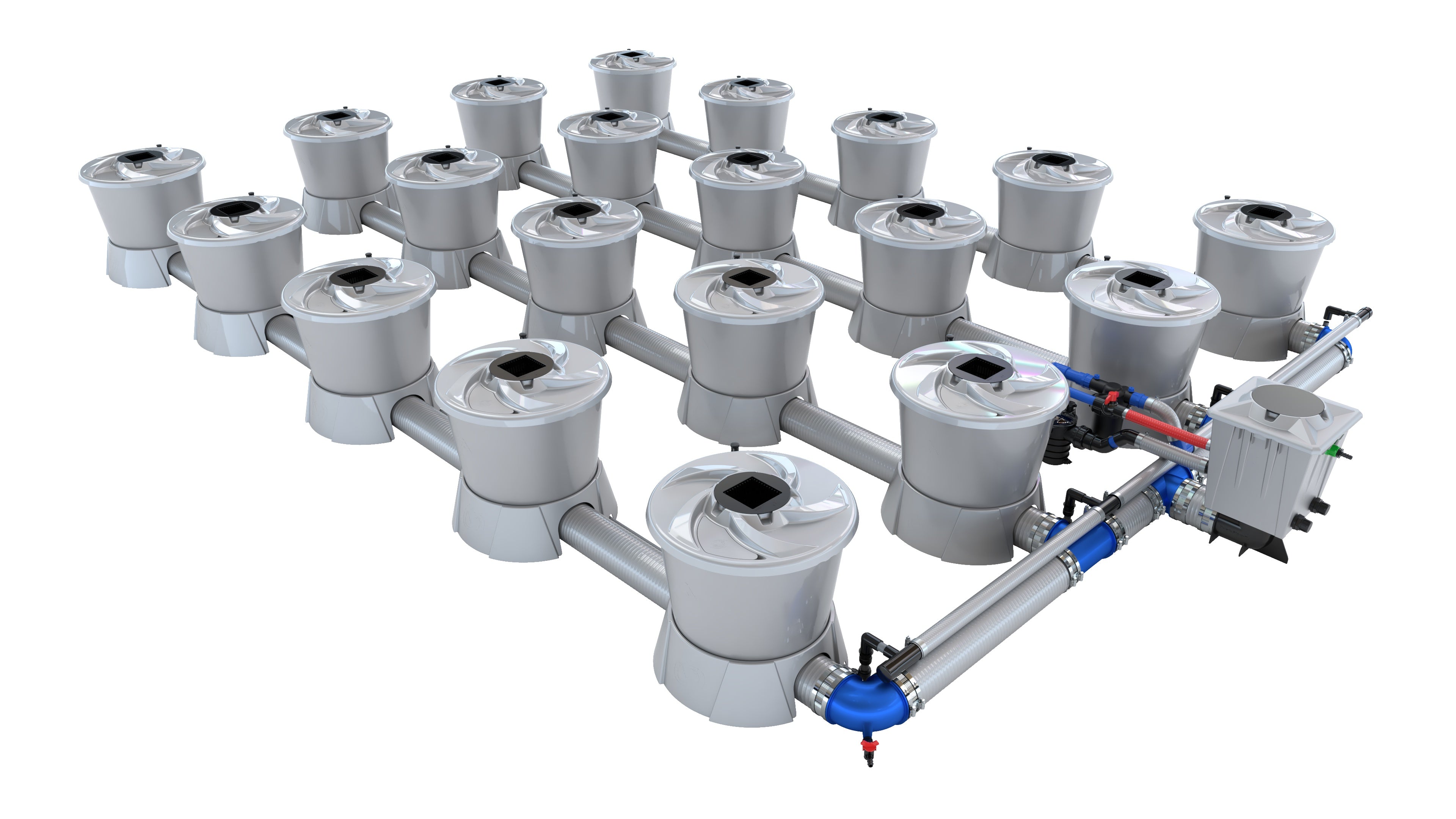 ALIEN V-SYSTEM 20 Pot 4 Row Kit