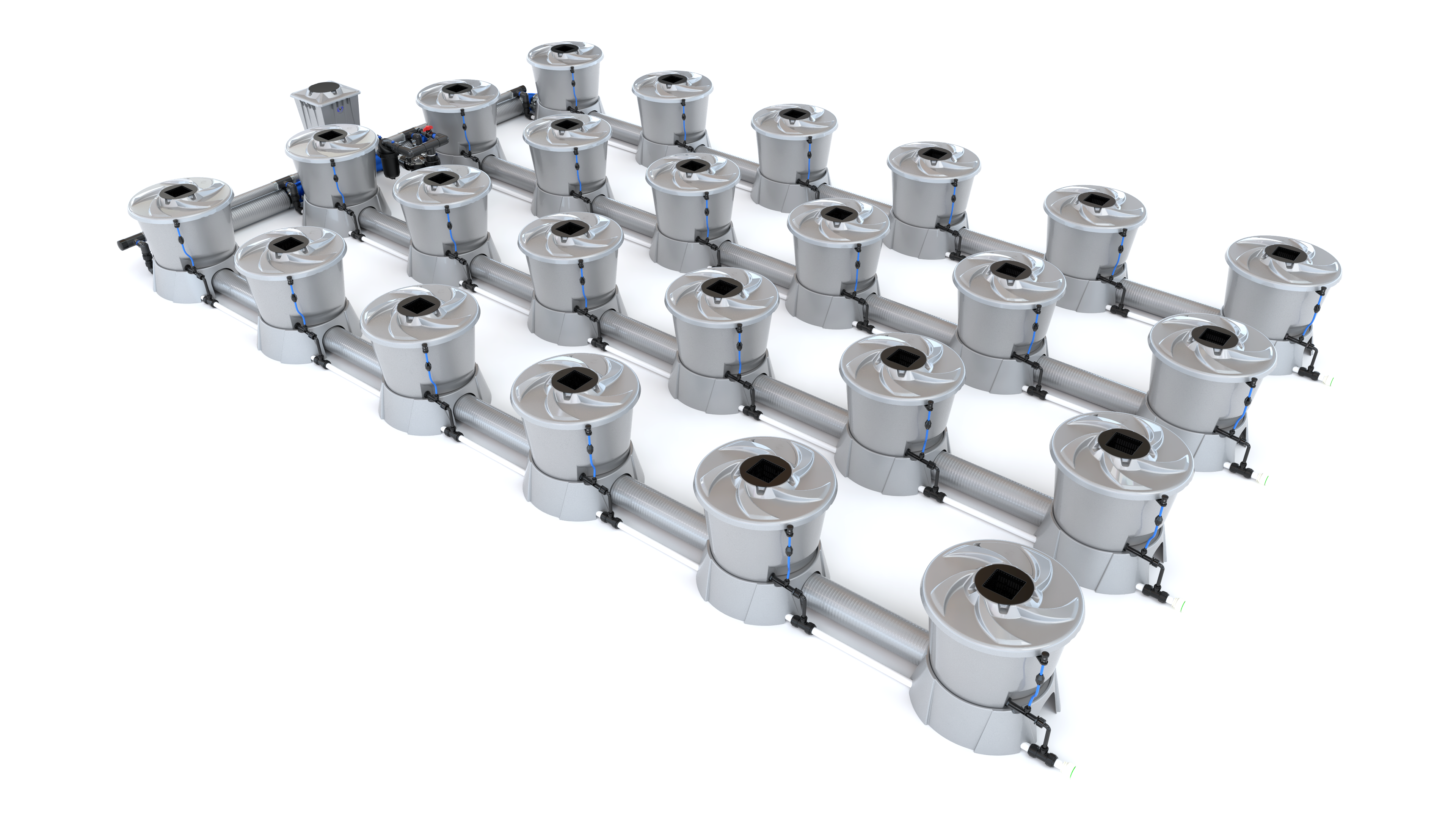 ALIEN V-SYSTEM 24 Pot 4 Row Kit
