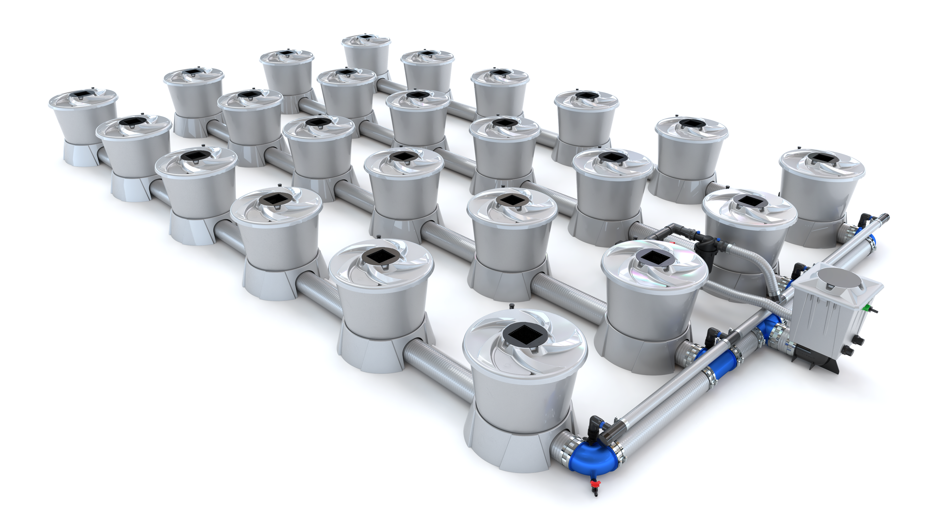 ALIEN V-SYSTEM 24 Pot 4 Row Kit