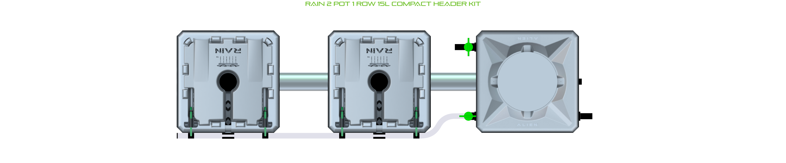 ALIEN RAIN 2 Pot 1 Row Kit
