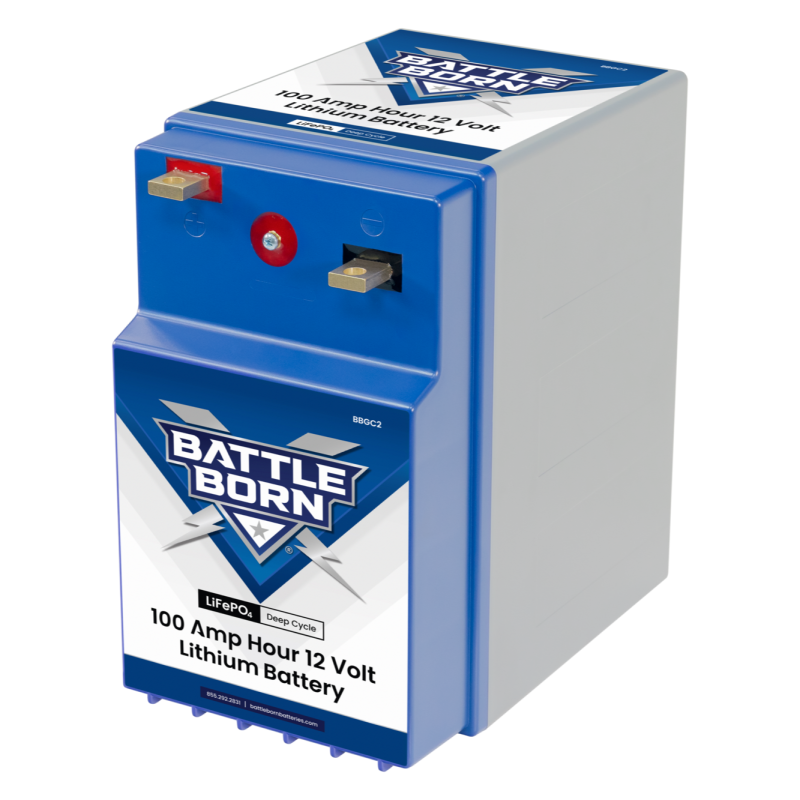 Inverters R Us SOK Marine Grade 12V 206Ah LiFePO4 Battery Sealed Plastic Box