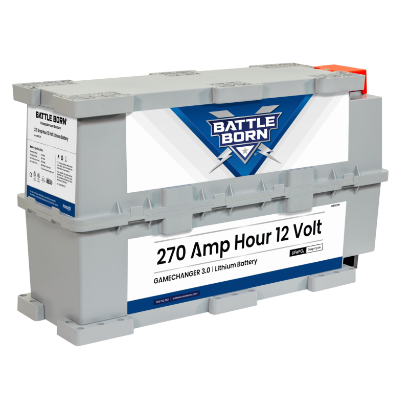 Inverters R Us Pytes E-Box 12V 100Ah LiFePO4 Battery