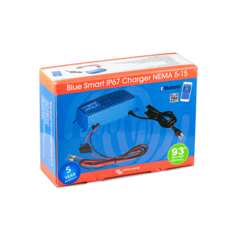 Inverters R Us Victron Energy IP67 Blue Smart Battery Charger Waterproof