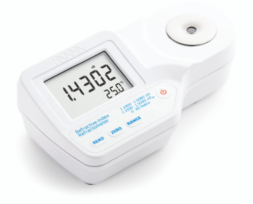 Digital Refractometer for Refractive Index and Brix