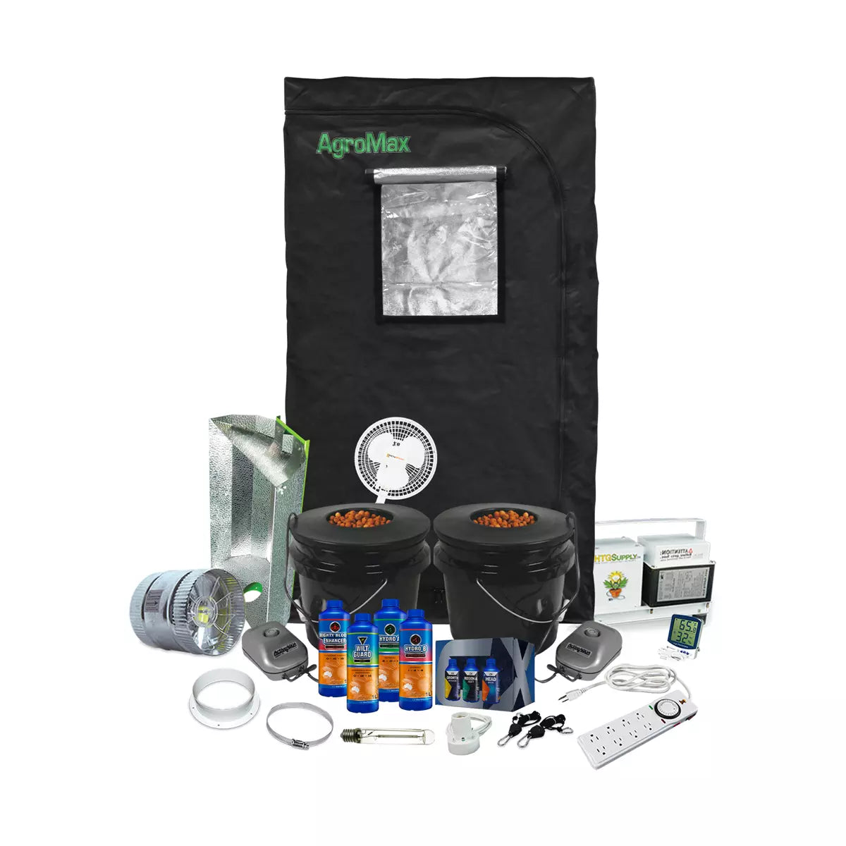 Supply 250w 2' x 3' Hydroponic Grow Tent Kit   Small