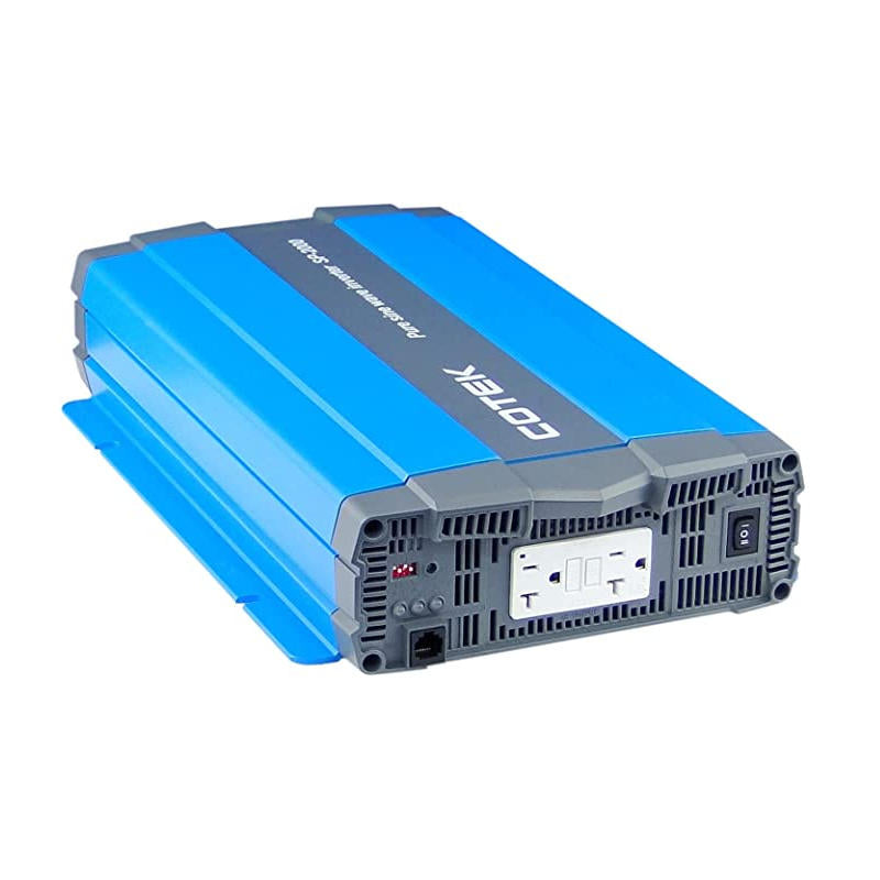 Inverters R Us Aims 1500 Watt 12V Pure Sine Inverter Charger PICOGLF15W12V120VR