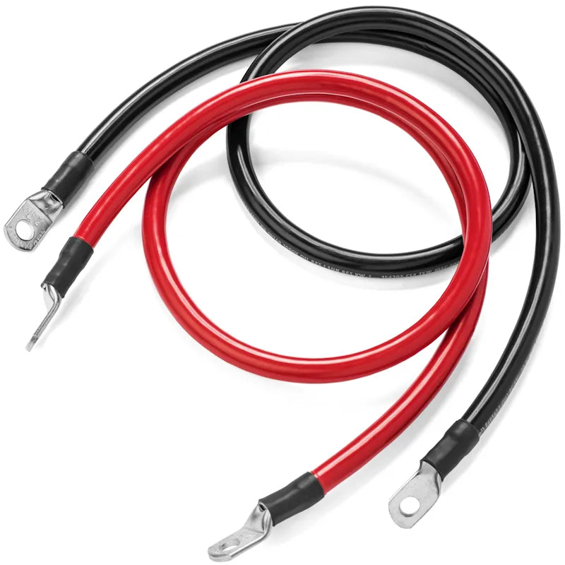 Inverters R Us Custom Heavy Duty Terminated Battery Cables 9 inch to 20ft