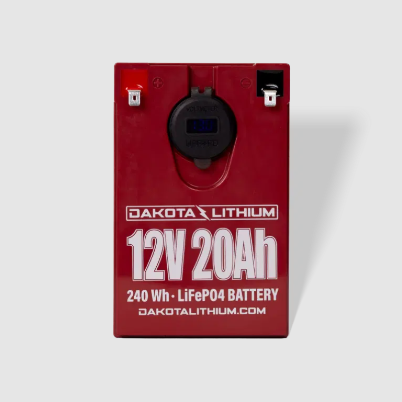 Inverters R Us Dakota Lithium 12V 20Ah Battery
