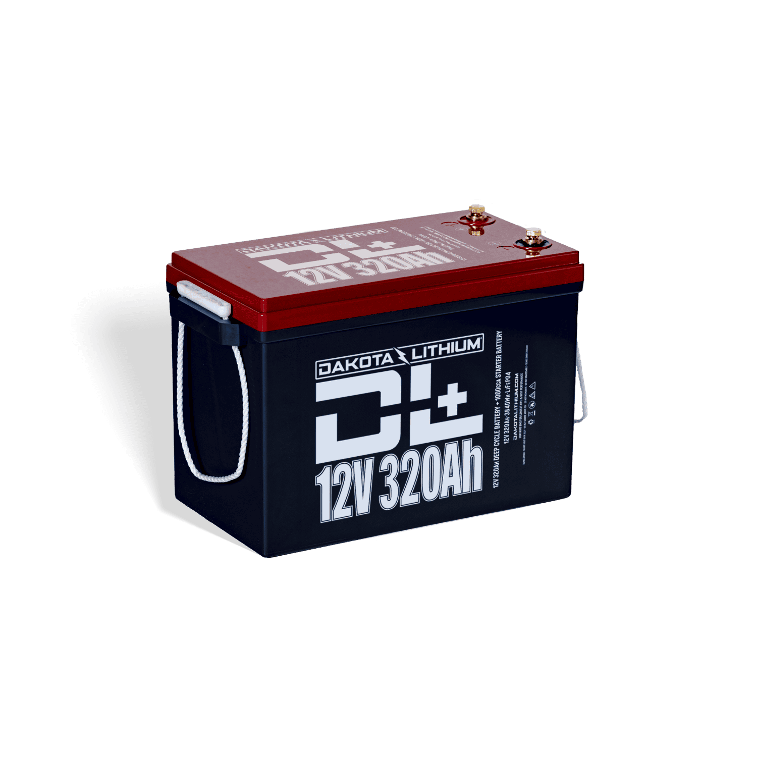 DL+ 12V 320Ah Heated Dual Purpose LiFePO4 Battery