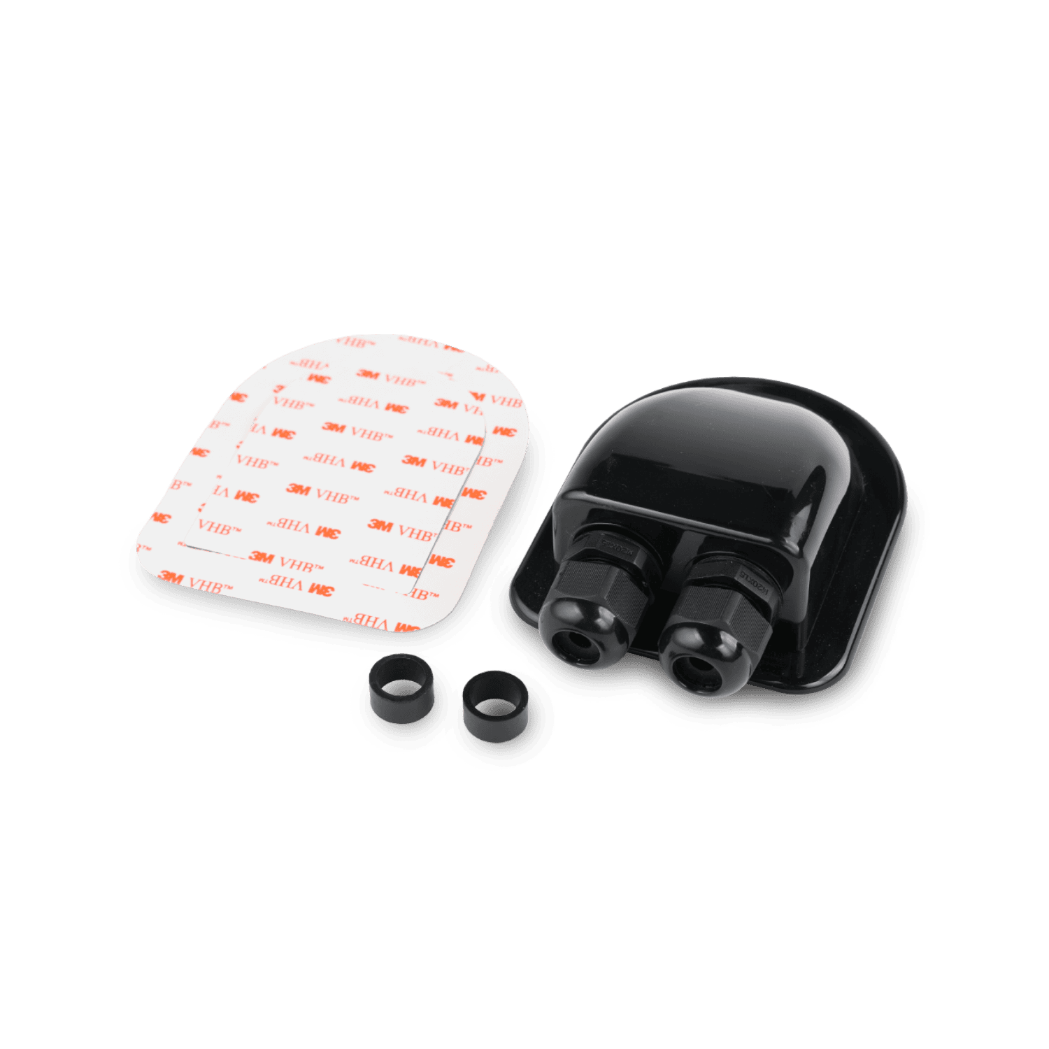 2-Port RV Solar Roof Cap (Waterproof, UV Resistant)