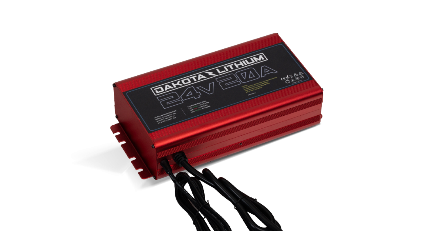 24V 20A Ultra Fast Waterproof Onboard Battery Charger