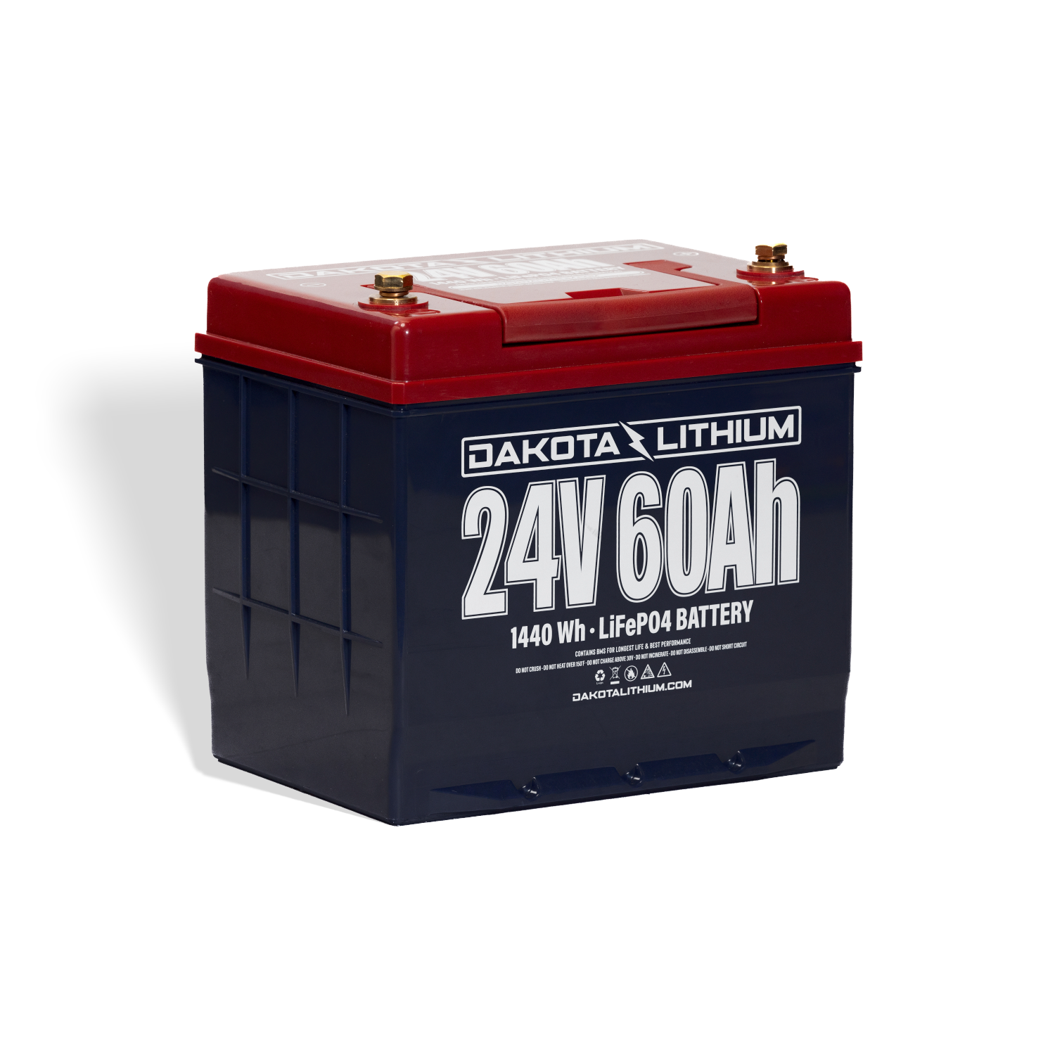 24V 60Ah Deep Cycle LiFePO4 Single Battery