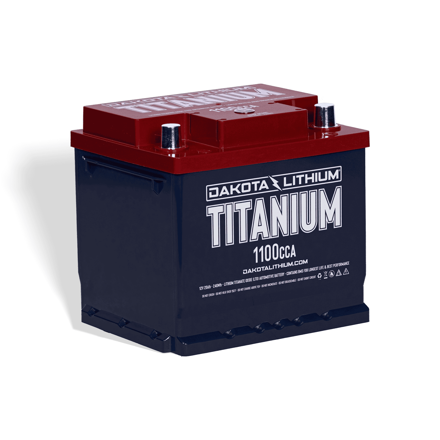 LTO Automotive 1100CCA Lithium Cranking Battery