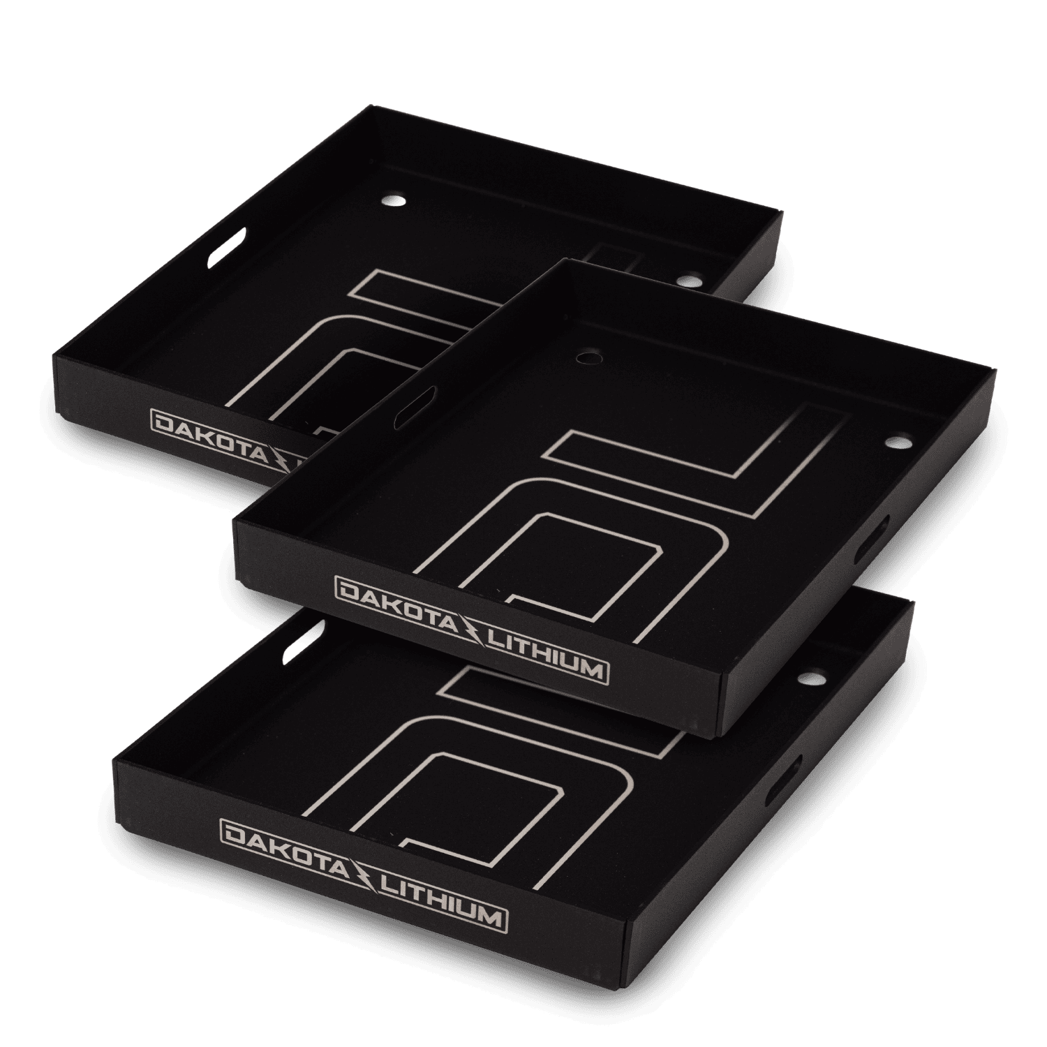 Marine Battery Trays 3-Pack for Dakota Lithium Batteries