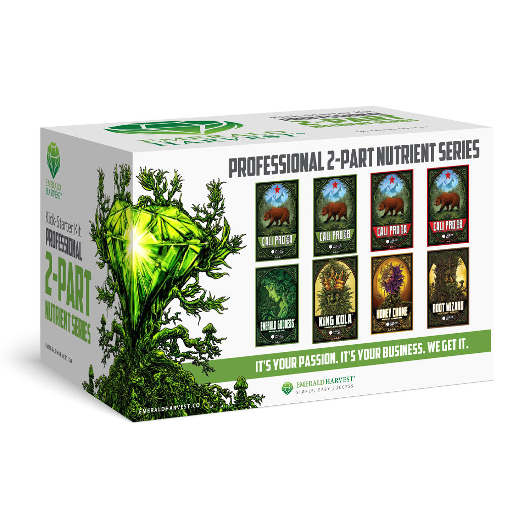 Emerald Harvest 2-Part Base Nutrient Kickstarter Kit
