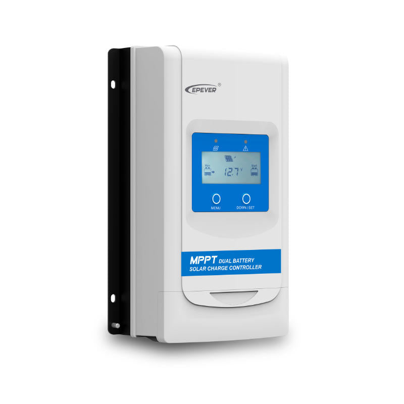 Inverters R Us EPEVER DuoRacer Dual Battery MPPT Charge Controller 60V 30A 12V DDS