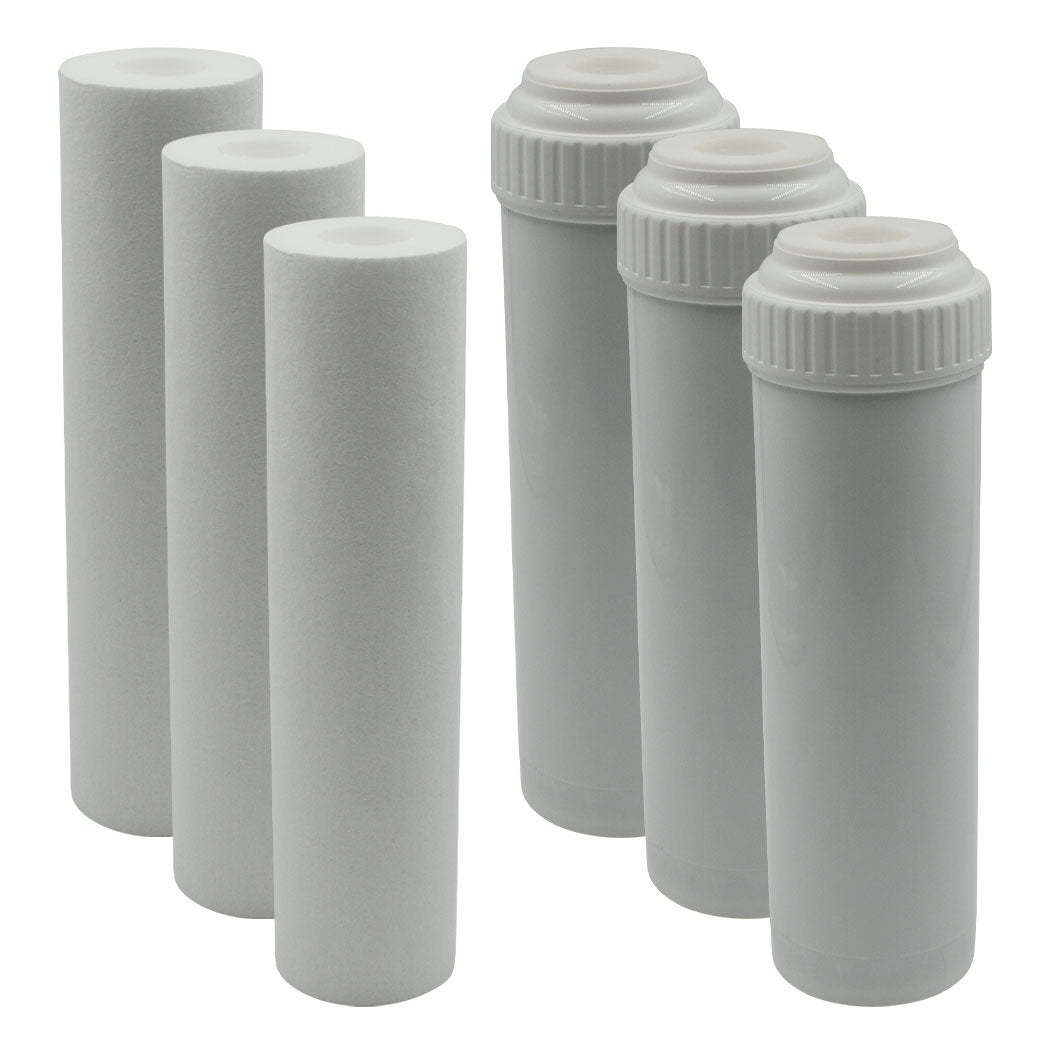 Replacement Filter Kit with KDF85/Catalytic Carbon - Compatible with HydroLogic smallBoy