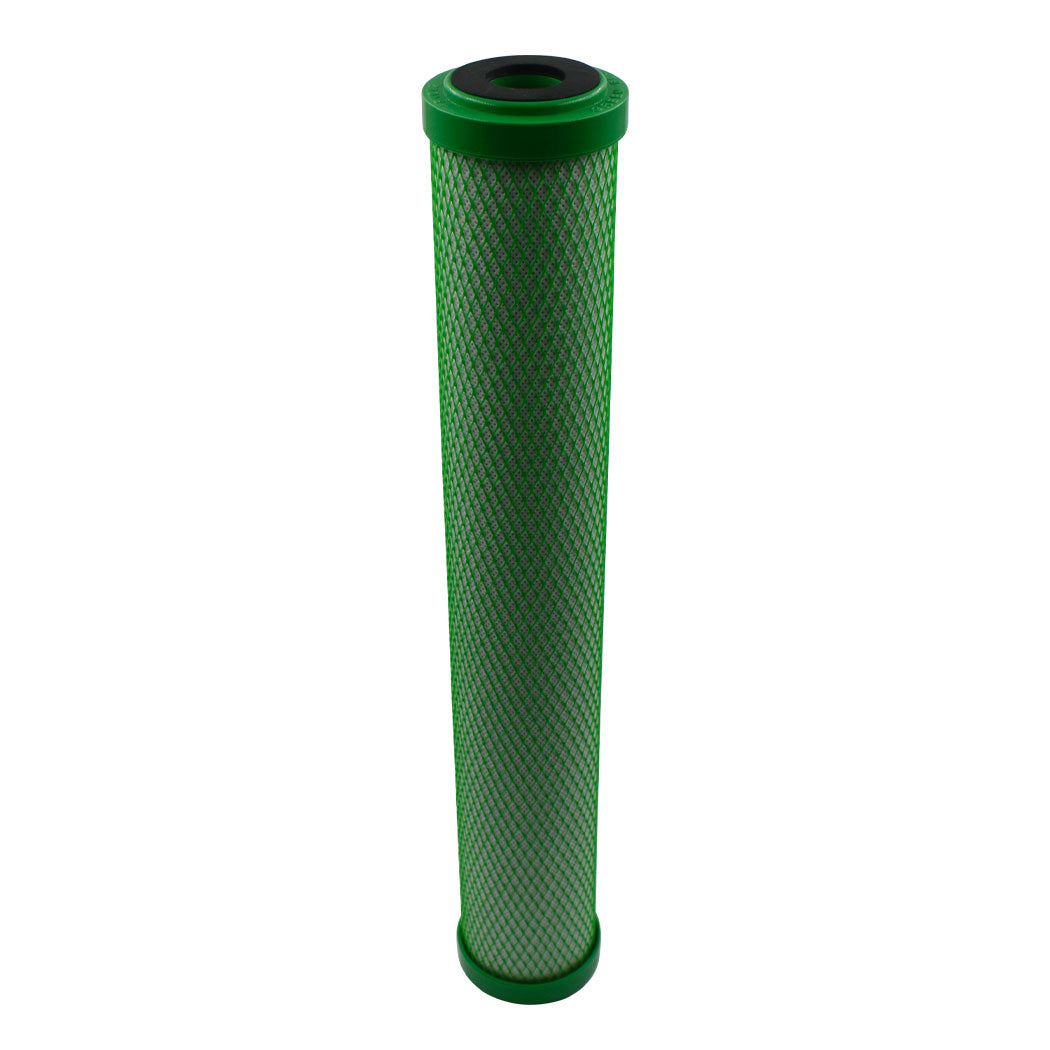 GrowMax Water 17" Green Coconut Carbon Block Filter - Compatible with HydroLogic Evolution-RO