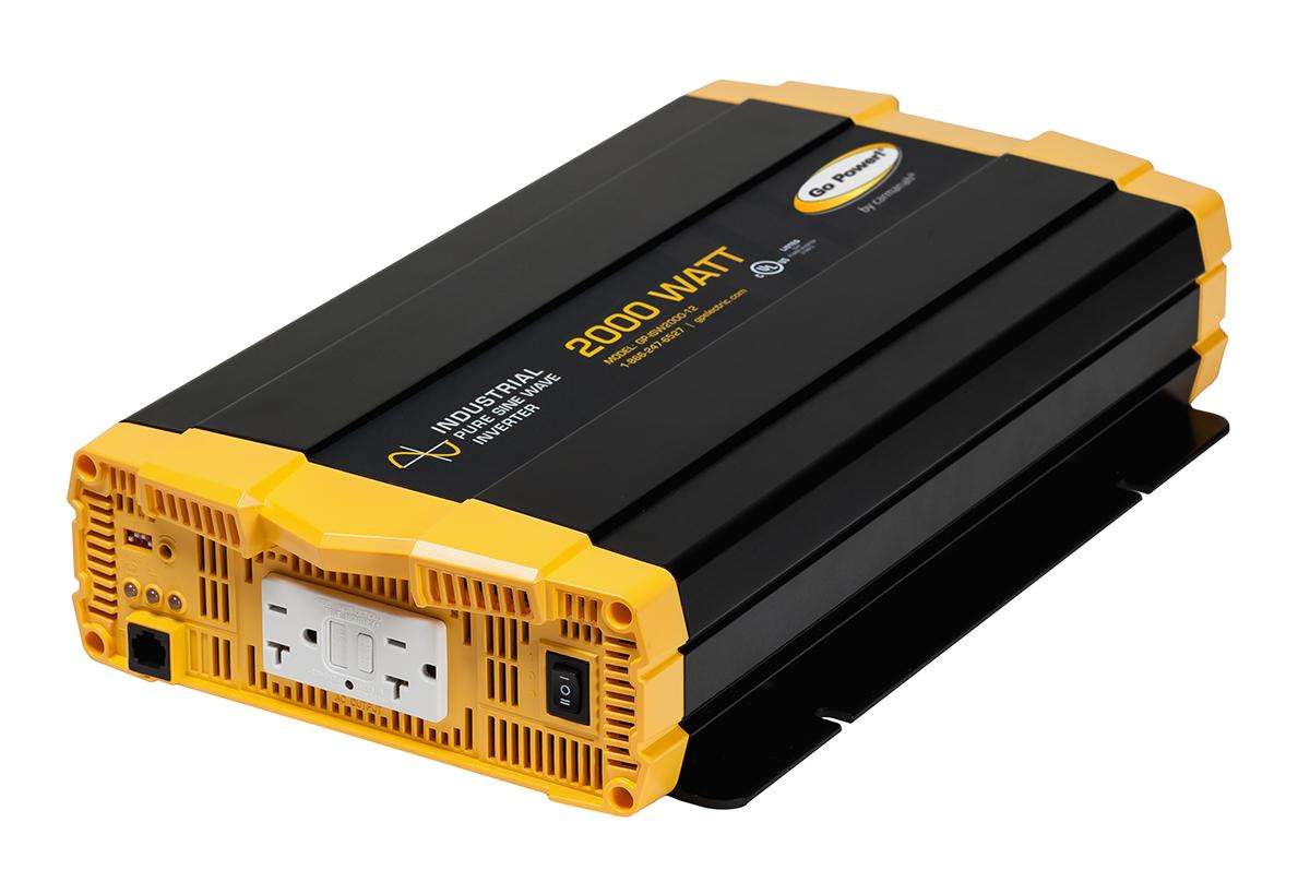 Inverters R Us Go Power 2000 Watt 24V Pure Sine Inverter GP-ISW2000-24