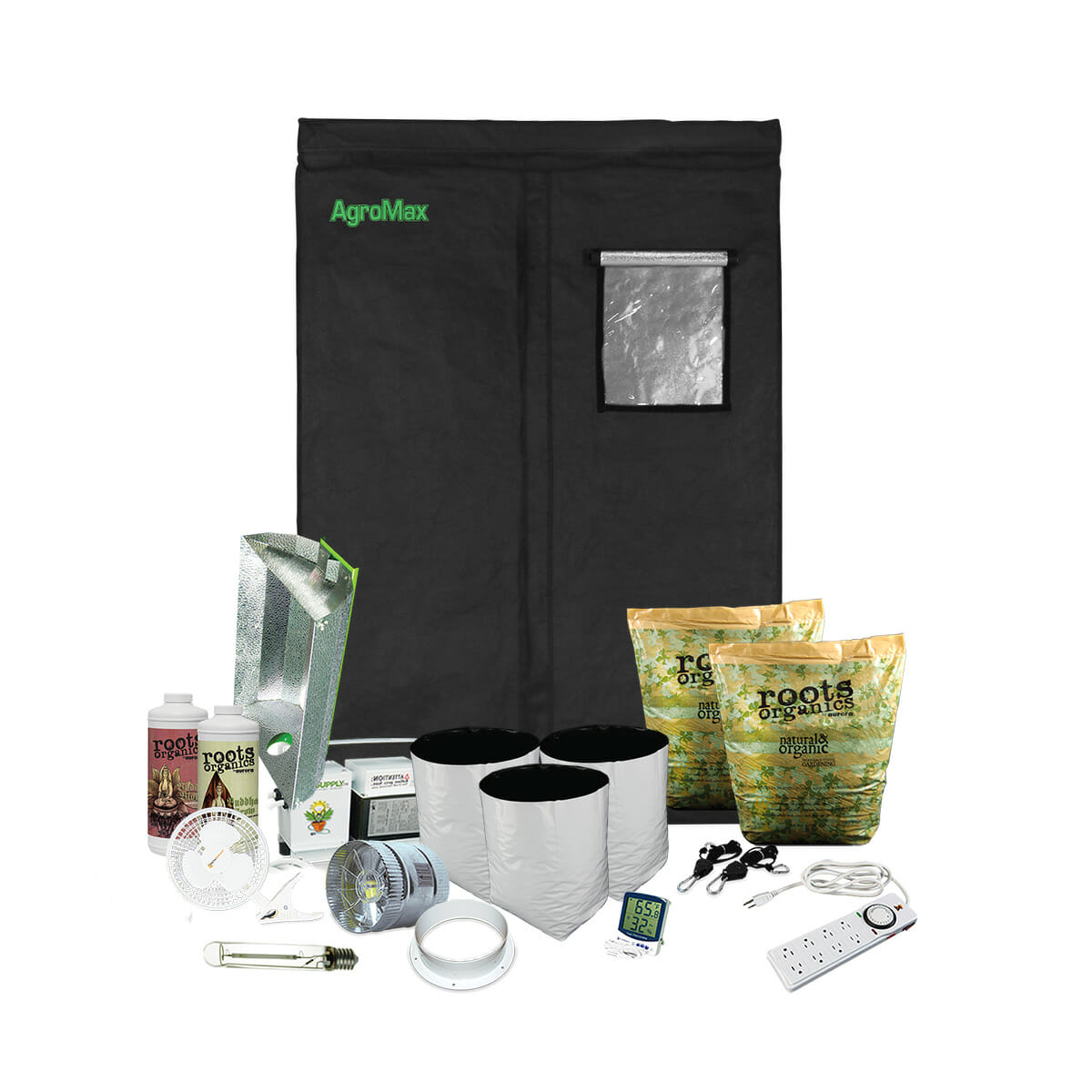 Supply 400w 2' x 4' Organic Soil Grow Tent Kit