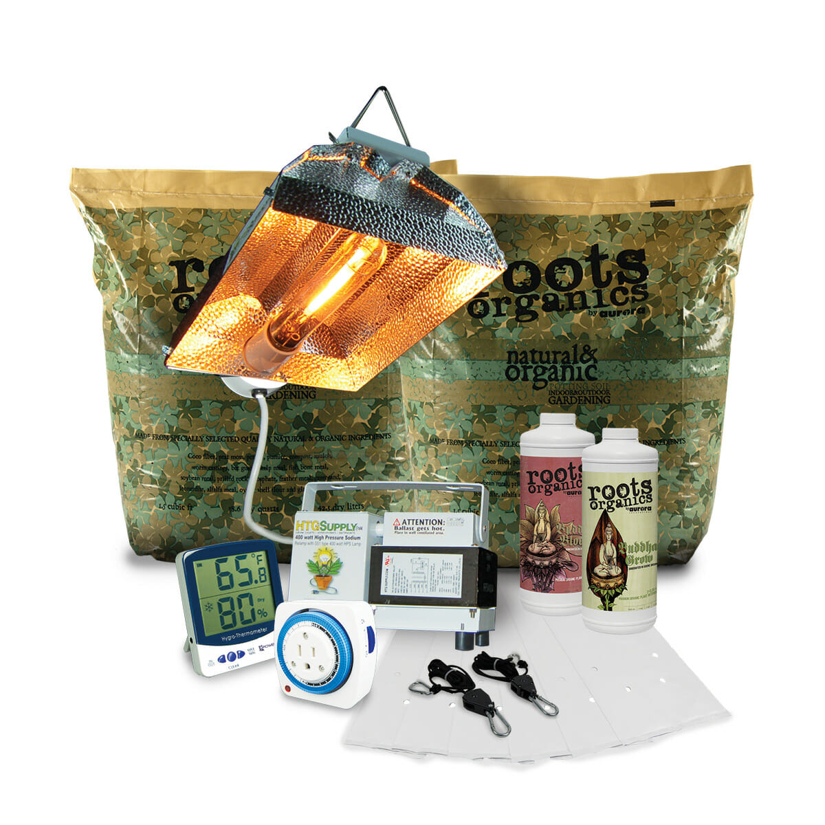 The 400 Watt Organic Soil Grow Kit