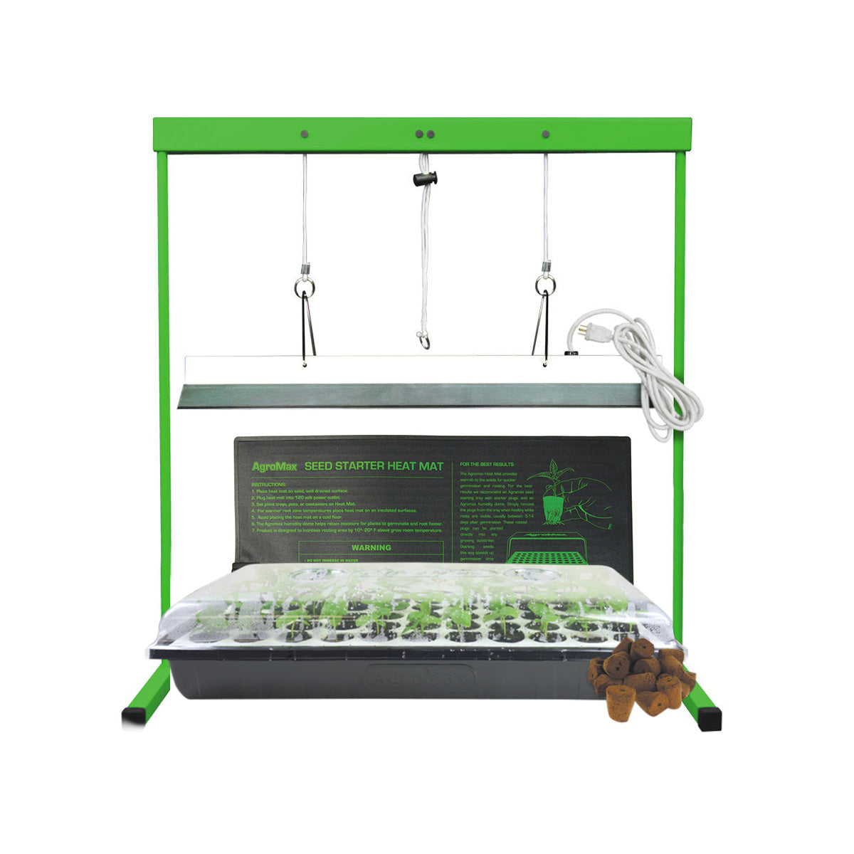 Supply Seed Station Starter Kit with Grow Light