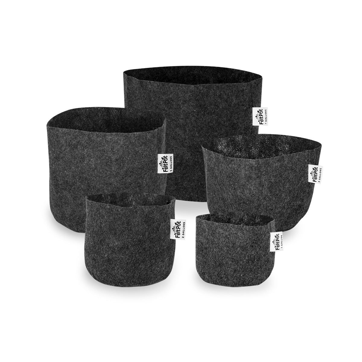 Supply FeltPots   7 Gallon 5 Packs