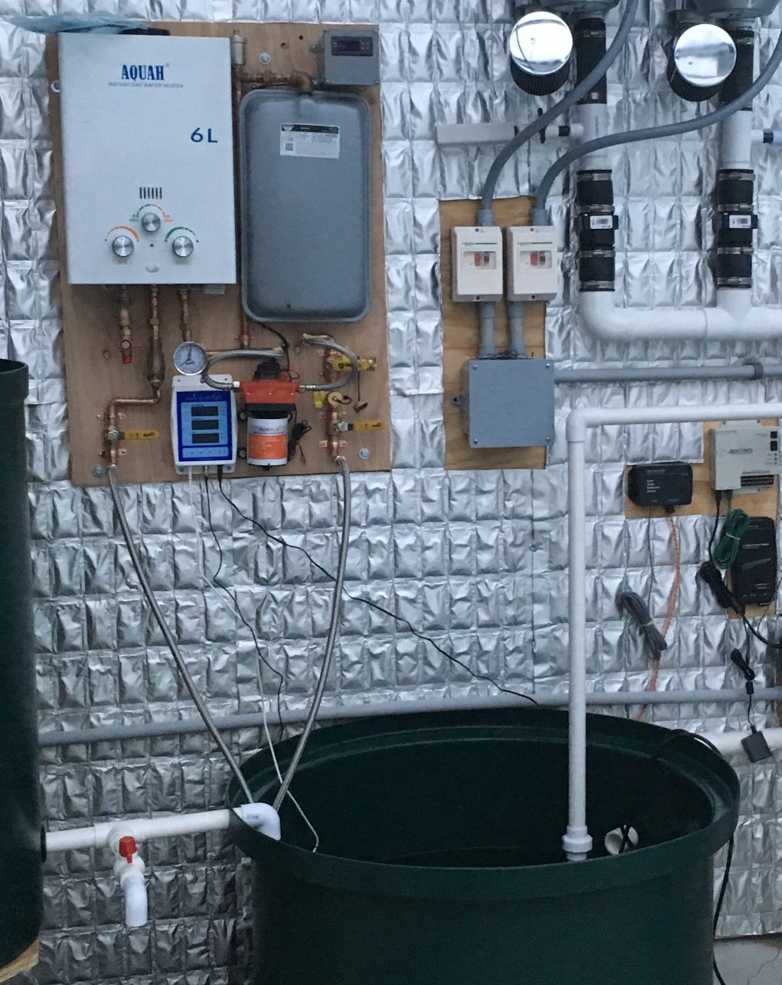 AquaHeat Propane or Natural Gas Fired Heating System