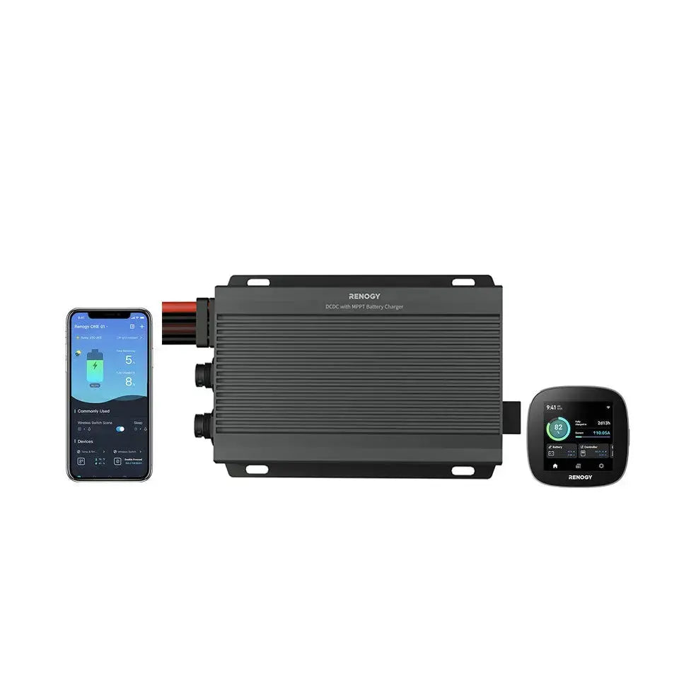 12V/24V IP67 50A DC-DC  Battery Charger with MPPT