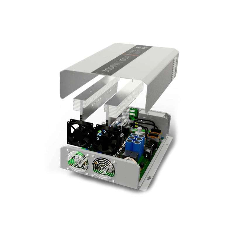 Inverters R Us KISAE 2000 Watt Pure Sine Inverter with 80A Charger
