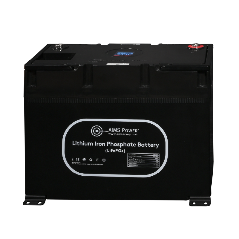 Inverters R Us AIMS LFP12V50A LiFePO4 50Ah 12V Deep Cycle Lithium Battery