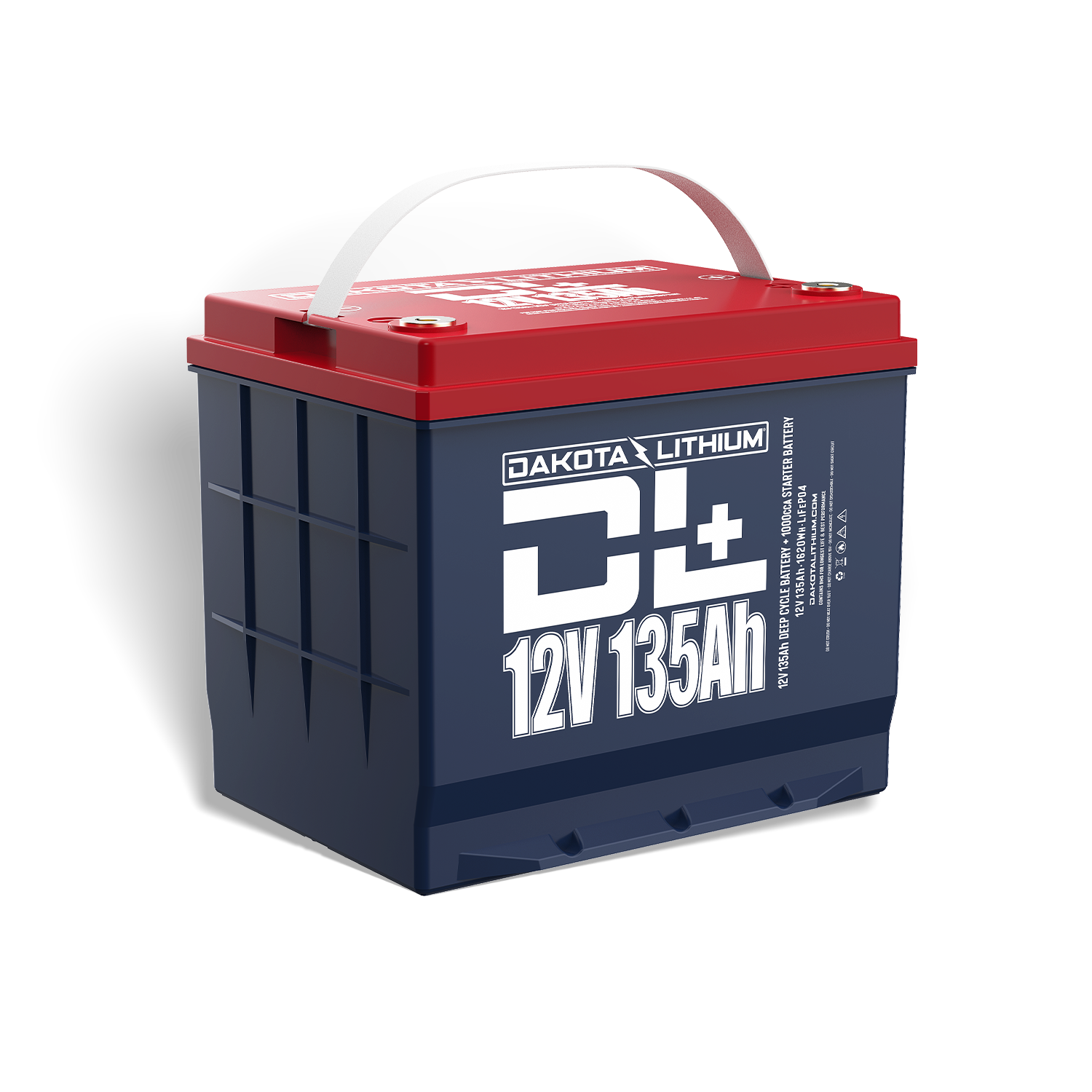 DL+ 12V 135Ah Heated Dual Purpose 1000CCA LiFePO4 Battery