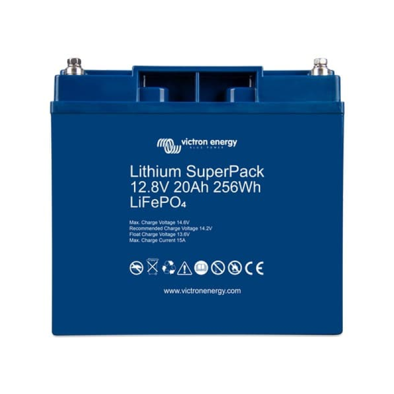 Inverters R Us Victron Energy Lithium SuperPack 12.8V 60Ah M6