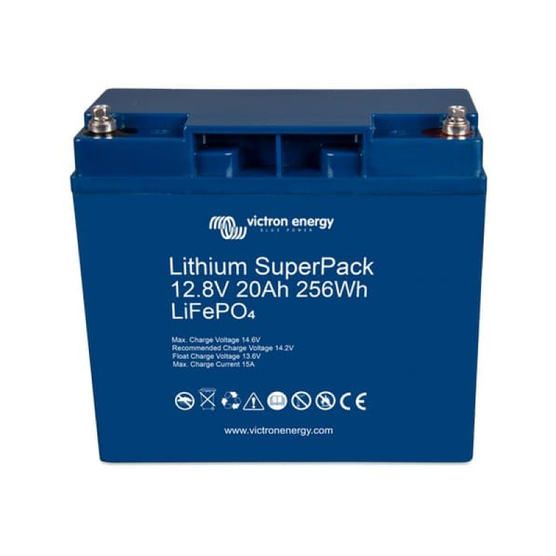 Inverters R Us Victron Energy Lithium SuperPack 12.8V 60Ah M6