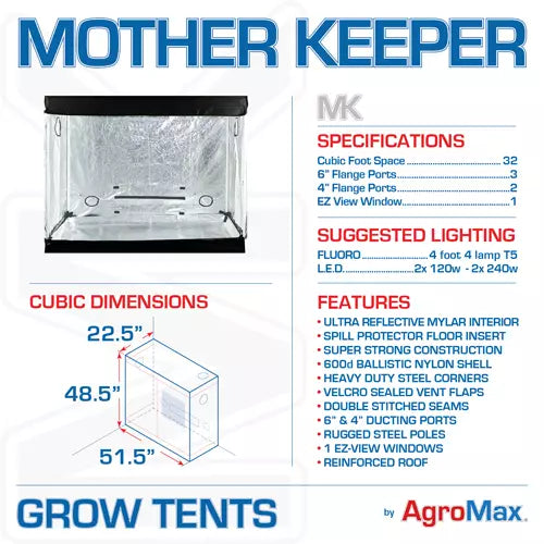 Mother Keeper Complete Grow Tent System