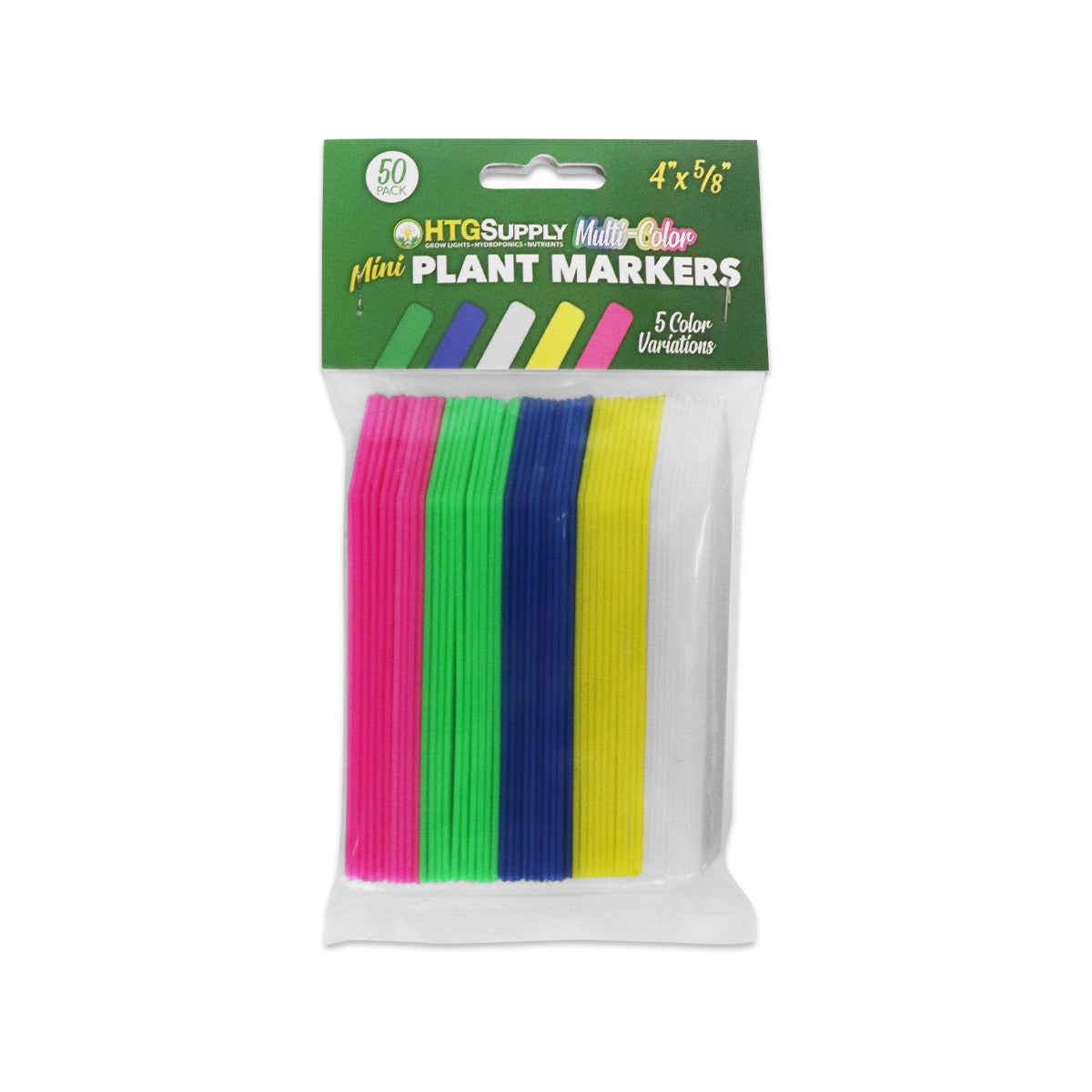 Multicolor Plastic Plant Labels