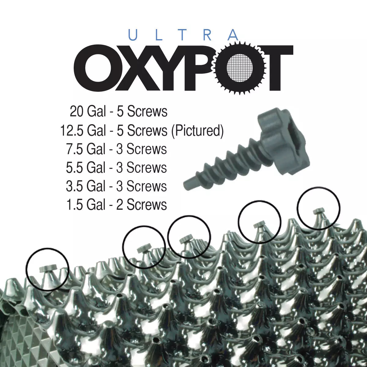 Ultra Oxy Air Pruning Pots   12 Gallon