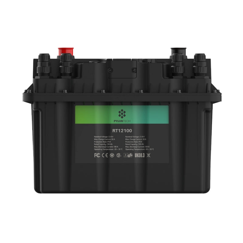 Inverters R Us SOK Battery 12V 206Ah LiFePO4 Metal Box Bluetooth and Heated